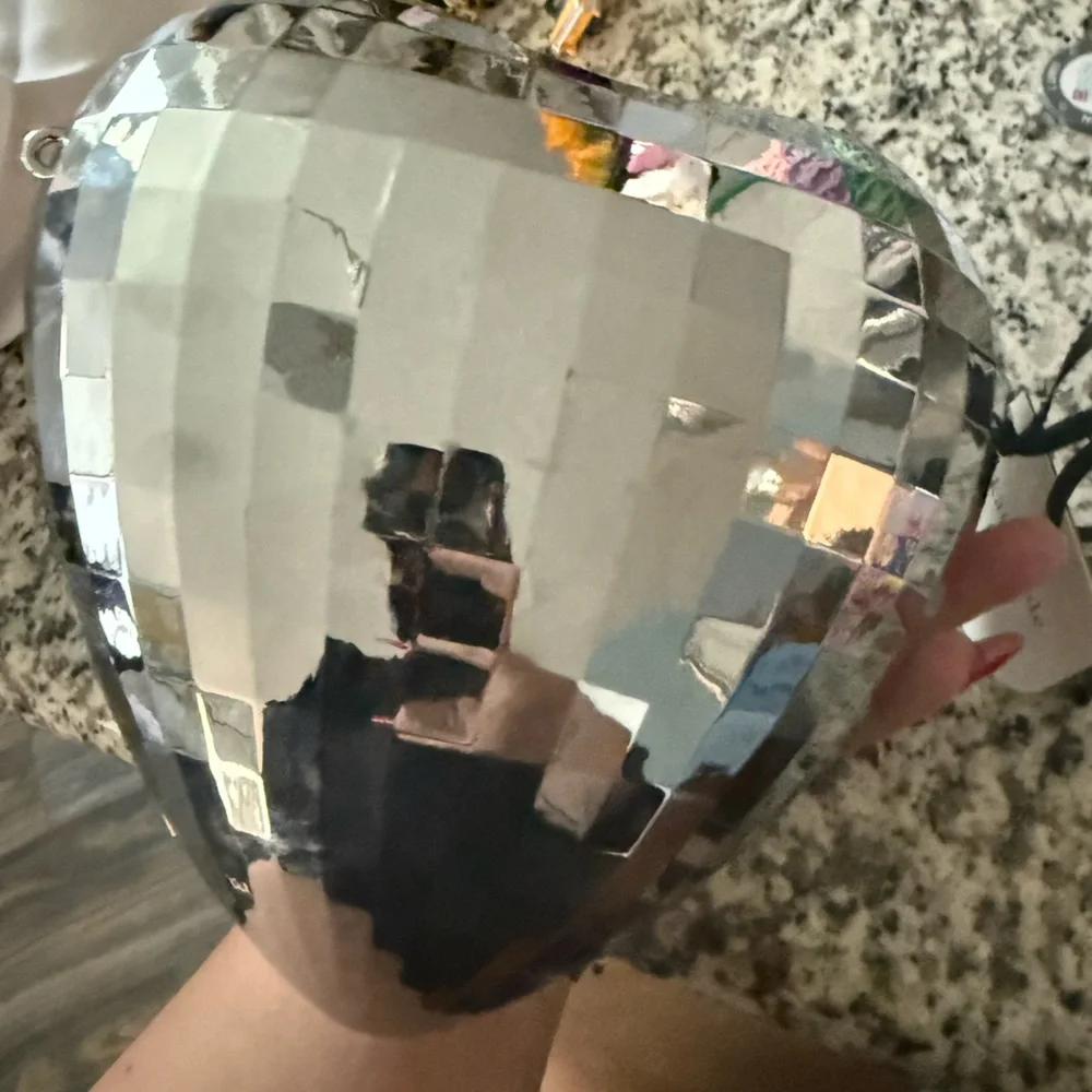 Kate Spade‎ Silver Heart-Shaped bag